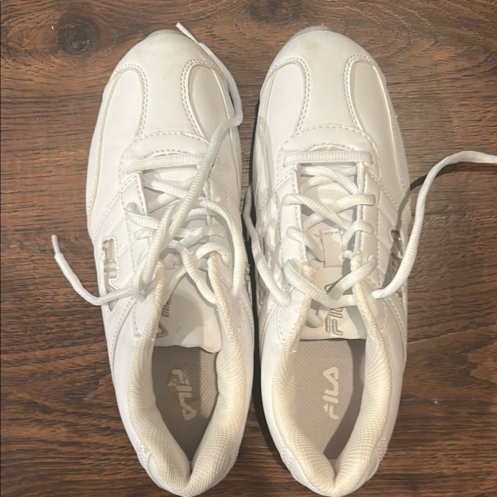 Fila White Cheerleader Sneakers